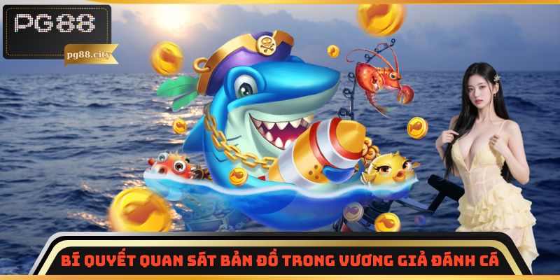 Bí quyết quan sát bản đồ trong Vương Giả Đánh Cá