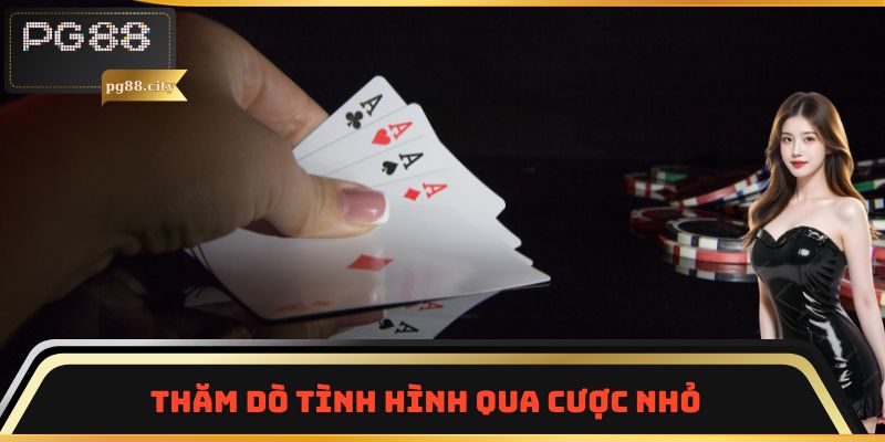 Thăm dò tình hình qua cược nhỏ
